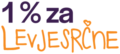 1 % za Levjesrčne
