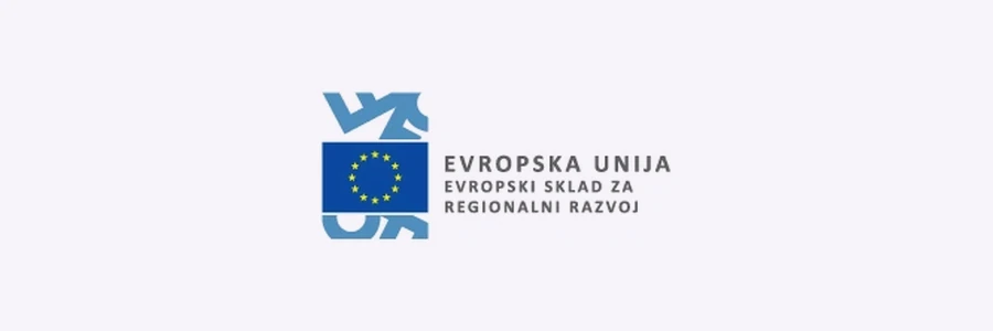 Financer projekta: Evropska unija, Evropski sklad za regionalni razvoj (logotip).