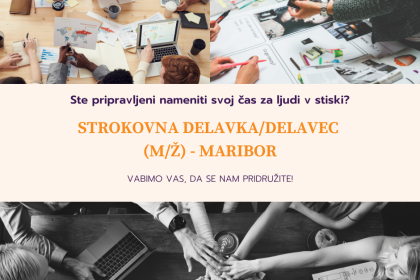 FB oglas - prostovoljec